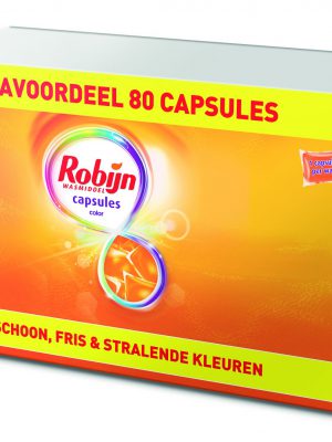 100894987_Robijn Caps Color 5x16pc NL Wasmiddel Capsules XXL Color
